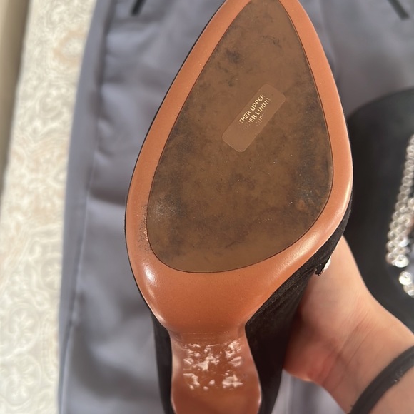 Alaia Black Suede Heels - Picture 6 of 6